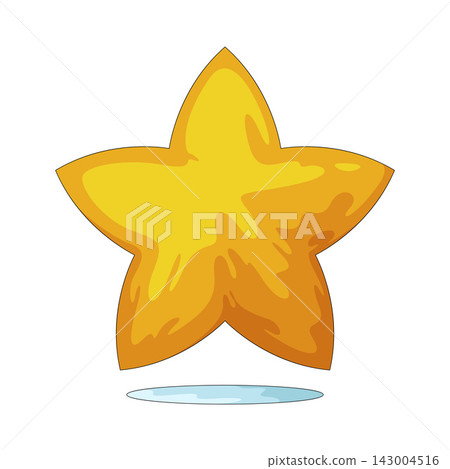 Illustration of Single Star Illustration of Single Star 143004516