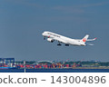 飛機起飛 飛機起飛 143004896