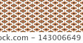 70s retro modern pattern material vector illustration 143006649