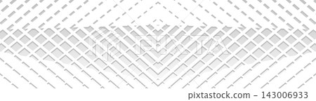 Abstract background with white and gray repeating chevron and diamond forms, subtle shadow depth and clean monochrome linework. Suit for contemporary packaging and presentation. Abstract background with white and gray repeating chevron and diamond forms, subtle shadow depth and clean monochrome linework. Suit for contemporary packaging and presentation. 143006933