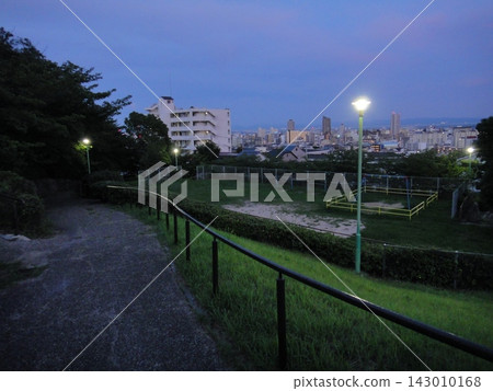 一個可以俯瞰城市全景的公園。 一個可以俯瞰城市全景的公園。 143010168