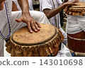 Afro drums known as atabaques 143010698