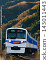 特快列車「渕渕」（6000系列）從三峰口站出發，開往羽生站。 143011443