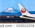 富士山和鶴丸（國徽上的鶴）。這是典型的日本體驗。 143012258