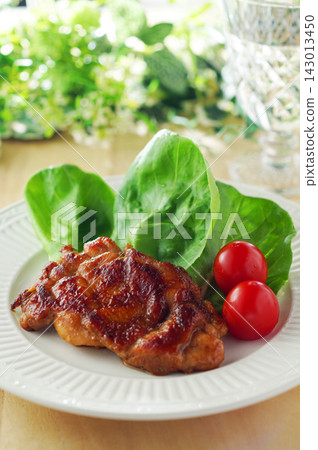 Teriyaki chicken steak Teriyaki chicken steak 143013450