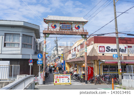 Osaka Koreatown, Baekje Gate (Momotani, Ikuno-ku, Osaka City) Osaka Koreatown, Baekje Gate (Momotani, Ikuno-ku, Osaka City) 143013491
