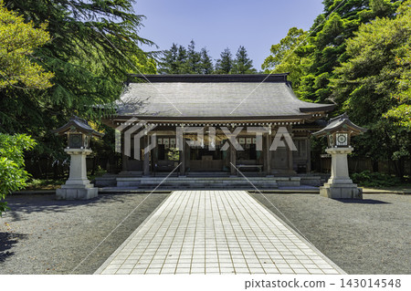 Nawa, Nawa Shrine, Worship Hall, Daisen Town, Tottori Prefecture Nawa, Nawa Shrine, Worship Hall, Daisen Town, Tottori Prefecture 143014548