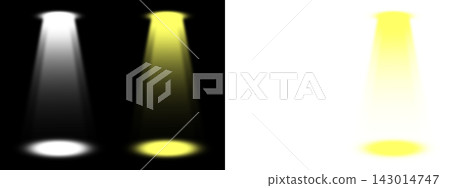 Spotlight effect material. Transparent PNG. Spotlight effect material. Transparent PNG. 143014747