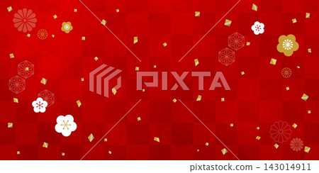 傳統的日式背景布,以五彩紙屑和方格圖案為特色。 傳統的日式背景布,以五彩紙屑和方格圖案為特色。 143014911