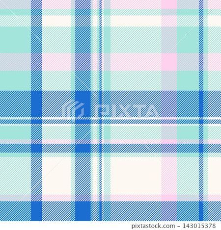 Packaging texture tartan check, cotton plaid pattern textile. Menu seamless vector fabric background in light and sea shell colors. Packaging texture tartan check, cotton plaid pattern textile. Menu seamless vector fabric background in light and sea shell colors. 143015378