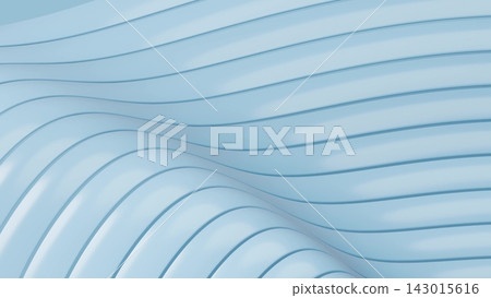 Abstract light blue wave bg 3d render Abstract light blue wave bg 3d render 143015616