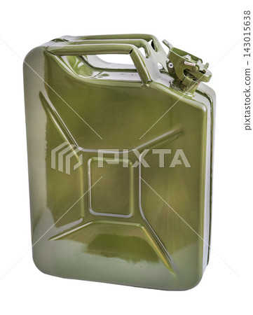 Jerry Can for Fuel Storage on white background Jerry Can for Fuel Storage on white background 143015638