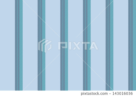 Marketing vertical fabric stripe, drawing pattern background vector. Clothes textile texture lines seamless in cyan and light colors. Marketing vertical fabric stripe, drawing pattern background vector. Clothes textile texture lines seamless in cyan and light colors. 143016036