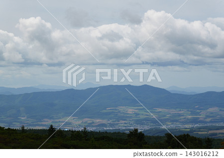 The view from Tokachidake Observation Deck in summer 143016212