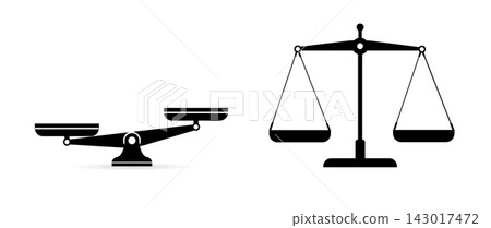 Scales, Flat design vector illustration. Scales, Flat design vector illustration. 143017472