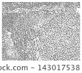 Dense monochrome grunge texture, retro black vector background, vintage noise horizontal poster Dense monochrome grunge texture, retro black vector background, vintage noise horizontal poster 143017538