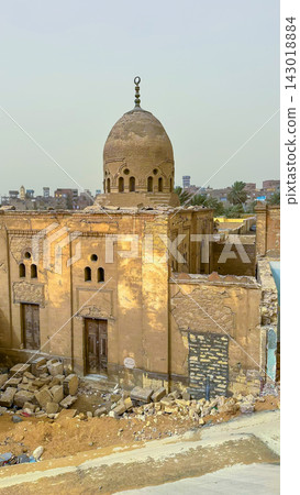 Slums and ruins in central Cairo, near the Citadel Slums and ruins in central Cairo, near the Citadel 143018884