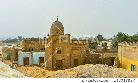 Slums and ruins in central Cairo, near the Citadel Slums and ruins in central Cairo, near the Citadel 143018887