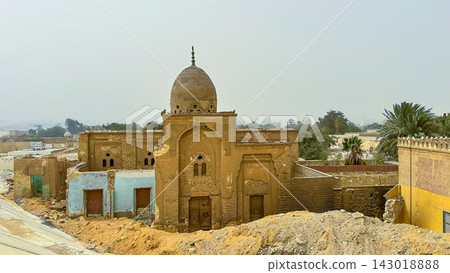 Slums and ruins in central Cairo, near the Citadel Slums and ruins in central Cairo, near the Citadel 143018888
