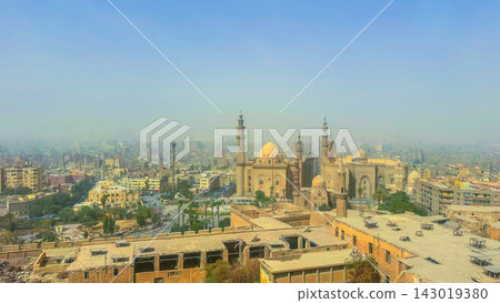 central Cairo. Sultan Hassan Mosque, Al-Rifai Mosque in Cairo, Egypt central Cairo. Sultan Hassan Mosque, Al-Rifai Mosque in Cairo, Egypt 143019380