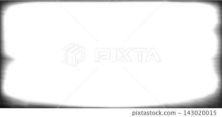 Halftone border, dotted grunge photo frame, gradient pattern background. Shadow at the edges effect. Halftone border, dotted grunge photo frame, gradient pattern background. Shadow at the edges effect. 143020015