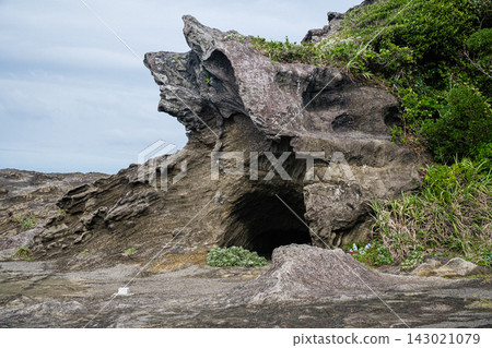神奈川縣城島公園的潮風之洞(海風洞) 神奈川縣城島公園的潮風之洞(海風洞) 143021079