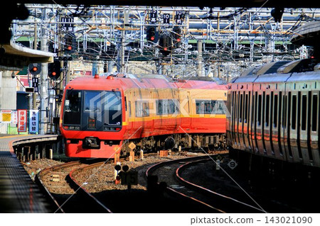 從新宿站出發，沿著東北本線疾馳前往日光…直達特快列車[253系] 143021090