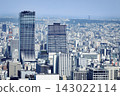 Nagoya City, Sakae district skyscrapers (Chunichi Building, The Landmark Nagoya Sakae) 143022114