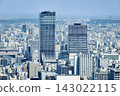Nagoya City, Sakae district skyscrapers (Chunichi Building, The Landmark Nagoya Sakae) 143022115