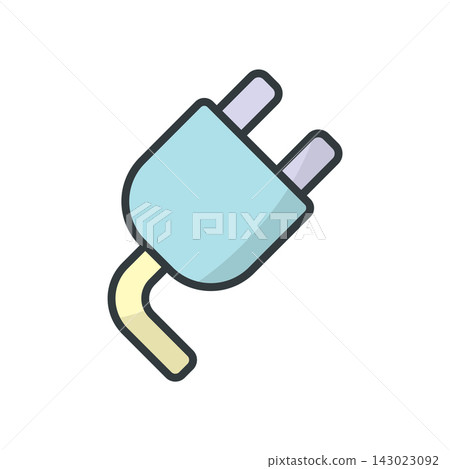 Plug Socket icon vector design element templates simple 143023092