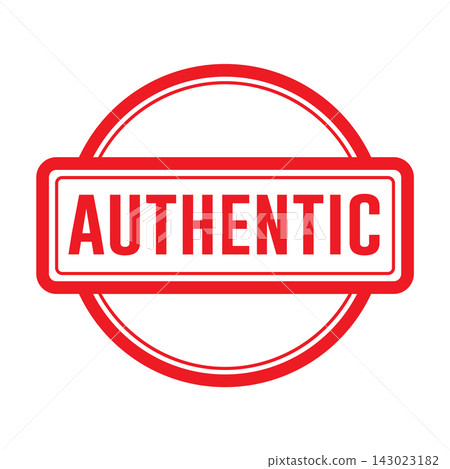 Authentic Stamp vector design templates simple and modern concept Authentic Stamp vector design templates simple and modern concept 143023182