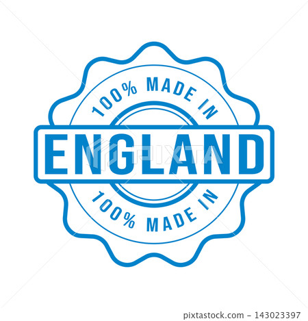 100% Made in England Stamp design templates simple and modern 100% Made in England Stamp design templates simple and modern 143023397