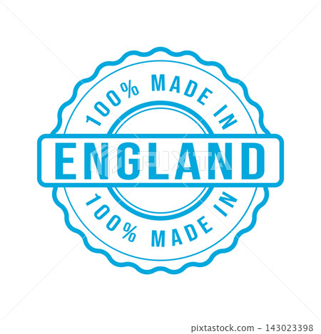 100% Made in England Stamp design templates simple and modern 100% Made in England Stamp design templates simple and modern 143023398