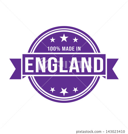 100% Made in England Stamp design templates simple and modern 100% Made in England Stamp design templates simple and modern 143023410
