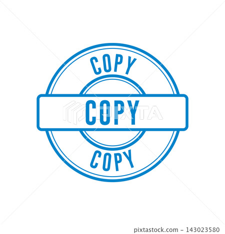 Copy Rubber stamp icon vector design templates simple and modern concept 143023580
