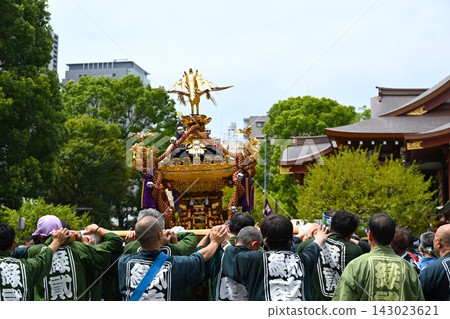 東京龜戶天神大祭遊行 東京龜戶天神大祭遊行 143023621