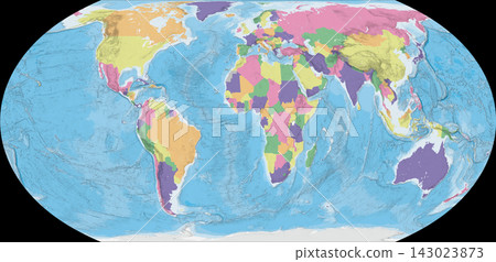 World map by country: Equal Earth projection World map by country: Equal Earth projection 143023873