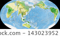 World Plant Map: Equal Earth Projection 143023952