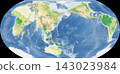 World Plant Map: Equal Earth Projection 143023984