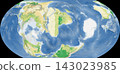 World Plant Map: Equal Earth Projection 143023985