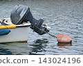 Boats floating on the waterfront in the bay Boats floating on the waterfront in the bay 143024196