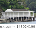 Stylish buildings located along the coast Stylish buildings located along the coast 143024199