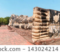 A wall of stacked stones A wall of stacked stones 143024214