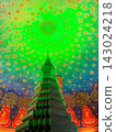 Illuminated pagoda Illuminated pagoda 143024218