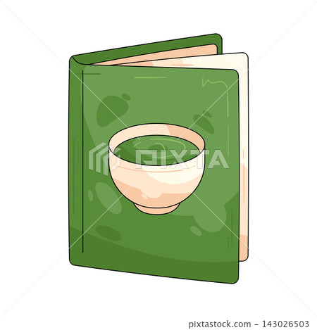 Illustration of matcha menu Illustration of matcha menu 143026503