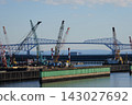 Construction work at Lot No. 12 timber storage yard, 2024, Shinkiba 143027692
