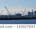 Construction work at Lot No. 12 timber storage yard, 2024, Shinkiba 143027693