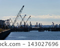 Construction work at Lot No. 12 timber storage yard, 2024, Shinkiba 143027696