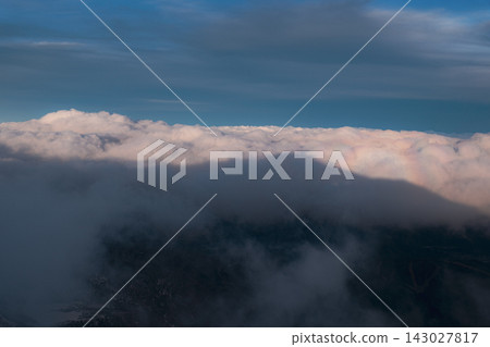 Hakuba-dake of the remaining snow Hakuba-dake of the remaining snow 143027817