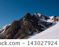 Hakuba-dake of the remaining snow 143027924